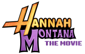 Hannah Montana: The Movie title screen for Nintendo DS